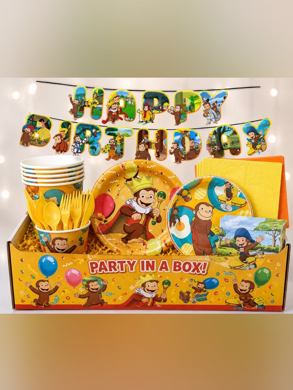 Curious George Party In A Box!